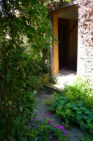 Door into the annexe