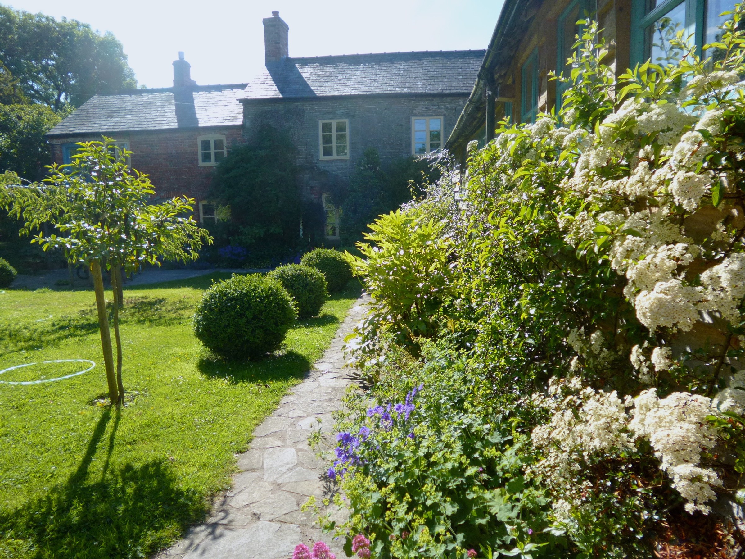 The annexe, exterior view