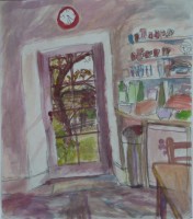 View from the kitchen (main house)